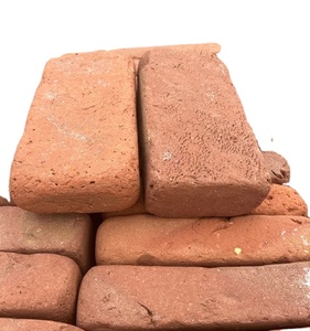 Ladrillos antiguos rojos viejos Ladrillos gruesos sólidos de arcilla para pared y piso - Product Image 1