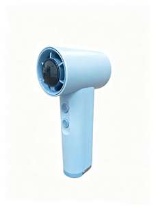 Mini Ventilador Turbo Portátil 40000 RPM con Pantalla Digital, 3000mAh, Recargable por USB, para el Mercado de Japón y Corea - Product Image 1
