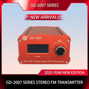 GD-2007 chuyên nghiệp 10W <span class=keywords><strong>FM</strong></span> <span class=keywords><strong>Transmitter</strong></span> đài phát thanh tầm xa TNC đầu ra liên tục <span class=keywords><strong>Transmitter</strong></span> - Product Image 5