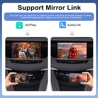 CarPlay sans fil portable Cadillac XT5 2016-2019 SRX XTS CTS ATS 8'' HMI 2.0 Android Auto Mirror Link AirPlay Caméra de recul