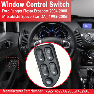 7S6514529AA 4L5514529AA nuevo interruptor de Control de elevador Maestro de ventana de coche Compatible con Ford Ranger Fiesta Mitsubishi Space Star - Product Image 3