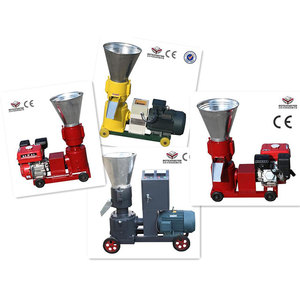 Máquina de fabricación de pellets de paja de maíz de forraje de conejo, molino de pellets de alimentación de motor diésel - Product Image 2