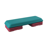 Plataforma de Step Ajustable SM para Ejercicios Aeróbicos, Stepper con Elevadores para Entrenamiento en Casa o Gimnasio