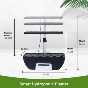 Kit de Sistema de Cultivo Hidropónico Automático Portátil de 17 Macetas para Interiores, Jardinera Inteligente Hidropónica con Luz LED para Uso Doméstico - Product Image 2