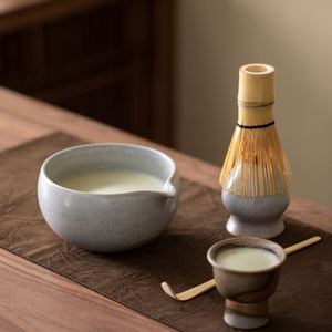 Japanese-style <b>Tea</b> Matcha Set Ceramic Matcha Bowl With Pouring Spout <b>Tea</b> Whisk Holder for <b>Tea</b> Ceremony - Product Image 4
