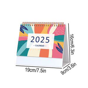Tùy chỉnh thiết kế in ấn khuyến mại bàn lịch 2025 văn phòng nghiên cứu Memo máy tính xách tay bảng giấy lịch - Product Image 2