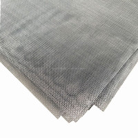 Mo Wire Mesh 20 24 30 40 Mesh 0.2mm 0.4mm Moly 99.95% Treillis métallique tissé en molybdène pur pour four