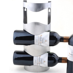 Professional High Quality Stainless Steel <strong>Wall</strong> <strong>Mounted</strong> <strong>Wine</strong> <strong>Rack</strong> - Product Image 3