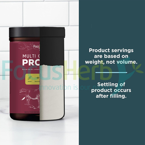 Suplemento de FocusHerb, péptidos de colágeno múltiple en polvo, carne de res alimentada con pasto, pollo, pescado salvaje, colágeno múltiple - Product Image 4