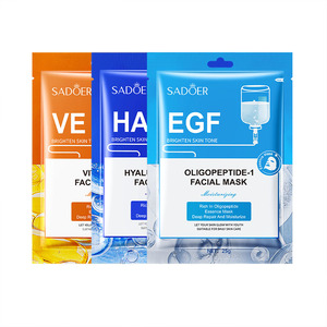 SADOER Nouveau Produit en Gros 25g Masque Visage Hydratant Éclaircissant Réparateur en Profondeur pour une Peau Élastique et Lisse - Product Image 1