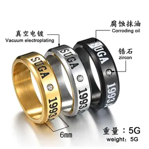 כפפות תכשיטי BTS טבעת BTS אהבה עצמך טבעת טבעות עבור BTS אוהדי תכשיטים