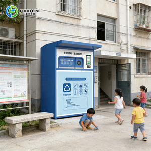 Machine de vente inverse compacte pour le recyclage des emballages de produits de beauté, récompenses pour les clients - Product Image 3