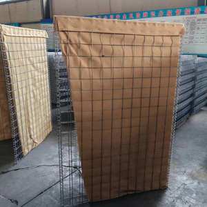 Bastione barriera di sabbia muro per il controllo di inondazione di protezione balistica difensivo formazione Base saldata rete metallica - Product Image 6