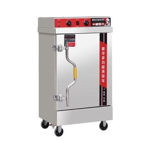Vaporizador eléctrico comercial y armario de vapor de arroz automático en la cafetería - Product Image 1