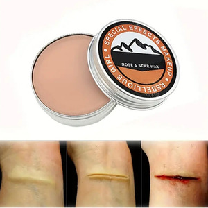 Cera para Maquillaje de Cine, Cuchillo para Halloween, Cicatriz, Cubre Boca y Nariz, Almohadilla para Dar Forma a <span class=keywords><strong>las</strong></span> Cejas para Mujer - Product Image 2