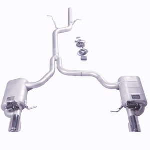 GFC/Système d'échappement haute performance Catback 304SUS Valvetronic pour <span class=keywords><strong>Audi</strong></span> <span class=keywords><strong>Q5</strong></span> 2.0T 4x4, de <span class=keywords><strong>2009</strong></span> à 2018 - Product Image 1