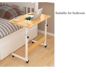 Hot Bán Đơn Giản Máy Tính Xách Tay Bàn Di Chuyển Và Thân Thiện Với Môi Trường Chiều Cao Có Thể Điều Chỉnh Bàn Máy Tính Với Bánh - Product Image 6