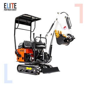 Excavadora de pista de goma Micro Bagger 08ton <span class=keywords><strong>Mini</strong></span> excavadora barata - Product Image 2