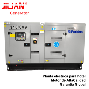 Centrale Électrique Diesel 110 KVA 90 kW Équipée d'un Moteur Perkins 1104C-44TAG2 Générateur Portable Triphasé 100 KVA à Guangzhou - Product Image 1