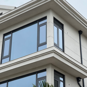 Fenêtres à battants en aluminium à double vitrage, isolées et écoénergétiques, résistantes aux intempéries pour la maison - Product Image 3