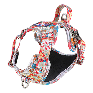 <span class=keywords><strong>Harness</strong></span> kucing motif bunga kecil, <span class=keywords><strong>Harness</strong></span> anjing keamanan timbal depan - Product Image 1