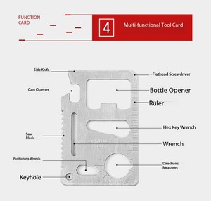 Equipo de Supervivencia para Emergencias y Desastres al Aire Libre, Mini Caja de Lata, Kit SOS - Product Image 5