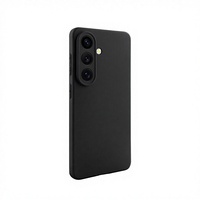 Coques de téléphone portable en TPU avec protection intégrale, antichoc, anti-chute, protection de l'appareil photo pour Samsung S26 Noir mat