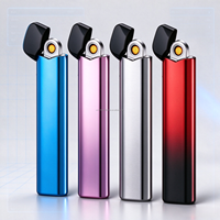 Briquet électronique USB en gros pour fumeurs, accessoires de pipe sans fumée, cône, pour le marché européen et allemand