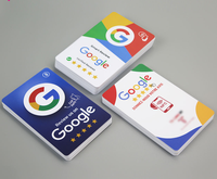 Carte NFC personnalisée pour avis sur les réseaux sociaux, compatible TikTok, pour entreprises et hôtels, avec fonction RFID pour cartes de membre