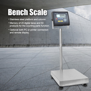 600Kg/<span class=keywords><strong>300Kg</strong></span>/150Kg/60Kg/30Kg Elektronische Digitale Plattformwaage mit Stange - Product Image 6