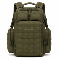 Mochila Táctica Personalizada Compatible con Bolsa de Hidratación, Multicompartimentos, Duradera, Ligera, para Emergencias, Campismo y Actividades al Aire Libre