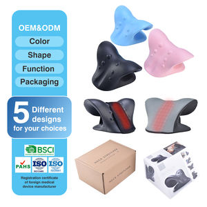 Almohada de Masaje de Tracción para Relajación Quiropráctica de Cuello, Cervicales y Hombros, Dispositivo de Estiramiento de Cuello - Product Image 4