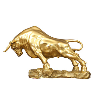 Escultura de Toro Pionero en Latón, Figura Animal, Decoración de Mesa, Regalo de Año Nuevo Chino, Personalizable - Product Image 4