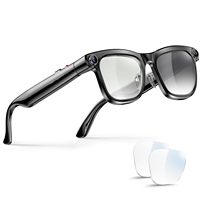Gafas Inteligentes M08C con Cámara de 8MP, Video 1080P, Micrófono Dual ENC, Música, Llamadas, Viajes, Gafas Inteligentes con IA
