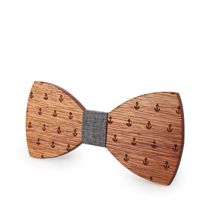 Nouveautés 2026 : Nœuds <span class=keywords><strong>Papillon</strong></span> en <span class=keywords><strong>Bois</strong></span> Motif Ancres de Bateau, Écologiques, Rouges, pour Hommes Adultes, Cadeaux de <span class=keywords><strong>Mariage</strong></span> et Accessoires de Marié - Product Image 4
