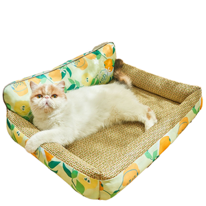 ที่นอนสัตว์เลี้ยงผ้าคลาสสิกเป็นมิตรต่อสิ่งแวดล้อมใหม่บ้านสุนัขสำหรับฤดูร้อนเตียงโซฟาสำหรับสัตว์เลี้ยงสี่ฤดู - Product Image 1