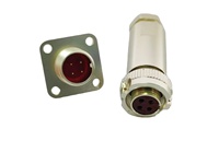 Connecteur circulaire standard russe PC4TB PC4ATB RS4TV RS4ATV PC 4 prises avec coque extérieure