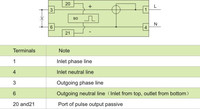 Meter Energi kWh 230V Pabrik Tipe YEM015SD Satu Fasa 30A 35mm Standar DIN Rail Active Net Metering dengan Counter