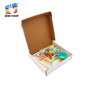 Jouet éducatif avec perles en <span class=keywords><strong>bois</strong></span>, multifonction, intéressant, pour enfants, W12F113 - Product Image 4