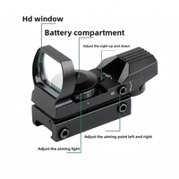 Lunette de visée holographique HD102 Factory 1X22X33 Reflex Red Green Dot en aluminium, accessoires pour le sport