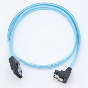 Sata 3.0 Data Cable Right Angle Connector For Hard <b>Drive</b> <b>Optical</b> <b>Drive</b> Motherboard Connection Copper Wire - Product Image 2