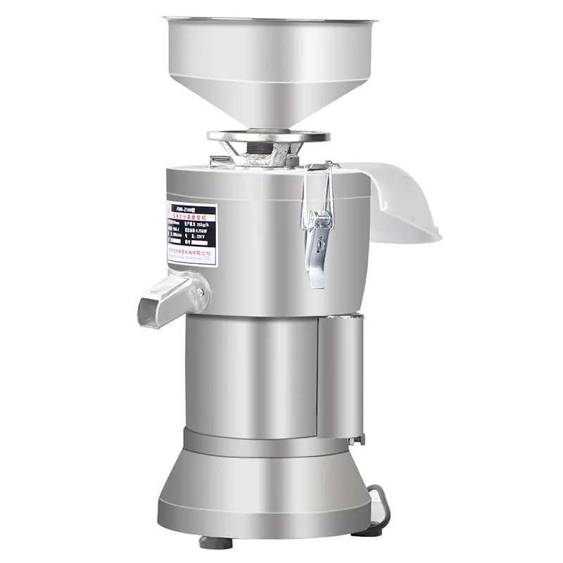 Commercial extractor soy milk