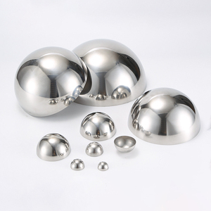 201 304 шарик носилки шарик из нержавеющей стали Декоративная полусфера - Product Image 1