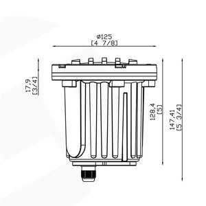 LT2202B Lumières de <span class=keywords><strong>chemin</strong></span> en PVC et laiton massif bronze antique basse tension pour clôtures de paysage, marches, <span class=keywords><strong>chemin</strong></span>, éclairage de pont - Product Image 3