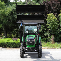 Tractor de Ruedas Tavol TL704 de Alto Rendimiento, 70HP, 4WD, con Cargador Frontal, Nuevo, en Venta