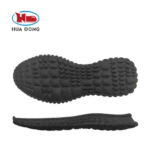 Huadong Sol Karet Klasik Sneaker Luar Sol Karet Warna Apa Pun untuk Sepatu Membuat Sol