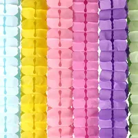 Guirlande en papier de 40 m/130 pi, serpentins en crêpe double face à paillettes, décorations pour mariage/anniversaire, vente en gros