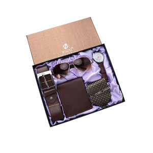 Classic Christmas Luxury Promotional Men'S Business Wallet <strong>Watch</strong> <strong>Gift</strong> <strong>Set</strong> - Product Image 2