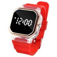 Jam Tangan Digital LED Sport Dial Besar Tombol Kecil Grosir Pabrik 2026 Unisex Pelajar Anak Laki-laki Perempuan Hadiah Anak-anak
