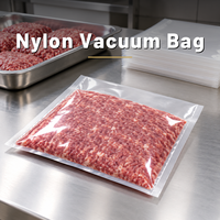 Sacs sous vide en nylon épais de qualité alimentaire, pochettes haute transparence pour la préparation d'aliments crus pour animaux de compagnie, emballage de portions sur plan de travail
